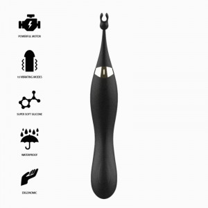 Clitoral stimulator with interchangeable tip and G-Spot vibrator from IBIZA
