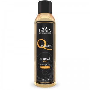 Massage oil "QUINTESSENCE" aroma tropical sun 150 ml by LUXURIA