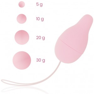 Kegel exercise egg with interchangeable weights from OHMAMA