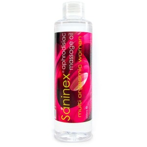 Aphrodisiac massage oil "MULTIORGASMIC WOMAN" 200 ml by SANINEX