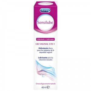 SENSILUBE moisturizing and lubricating vaginal gel 40 ml by DUREX
