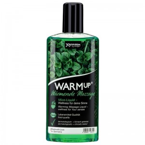 Mint massage gel with warming effect "WARMUP" 150 ml by JOYDIVISION