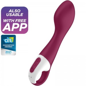 HOT SPOT G-Spot Vibrator with Heat Effect by SATISFYER