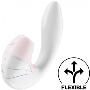Supernova White Pulsed Air Stimulator and Vibrator by SATISFYER