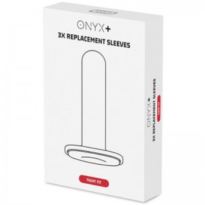 ONYX+ 3-Piece Replacement Sleeve - Tight Fit by KIIROO