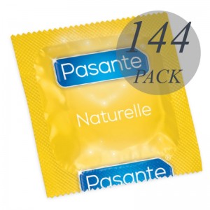 Naturelle classic condoms pouch of 144 units by PASANTE