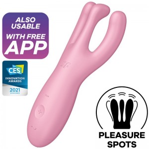 THREESOME 4 pink vibrator by SATISFYER