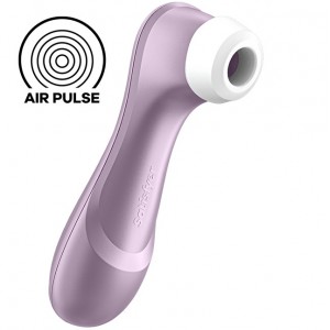 Air pulse PRO 2 Purple Pulsed Air Stimulator by SATISFYER