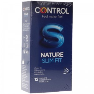 Preservativi stretti Nature Slim Fit 12 unità di CONTROL