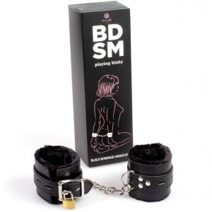 Black Padded Cuffs BDSM Collection by SECRETPLAY