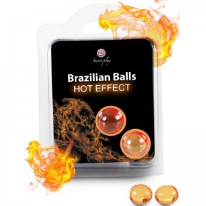 Coppia di palline brasiliane effetto caldo di SECRETPLAY