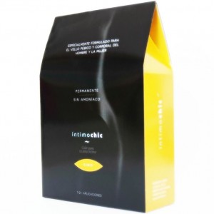 Blonde pubic hair dye from INTIMOCHIC