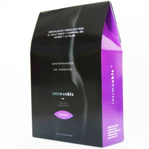 Purple dye for pubic hair by INTIMOCHIC