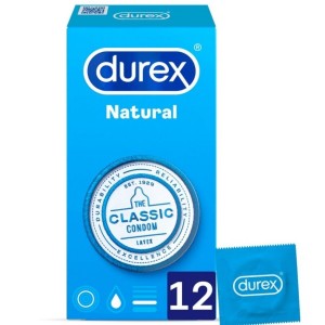 Preservativi Natural Plus 12 unità di DUREX
