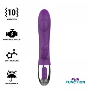 COMBI Double Tapping Rabbit and G-Spot Vibrator by FUN FUNCTION
