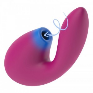 Vibratore G-Spot e succhia clitoride di COVERME