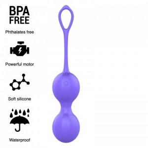 DUMAS vibrating Kegel exercise balls with remote control by MR BOSS