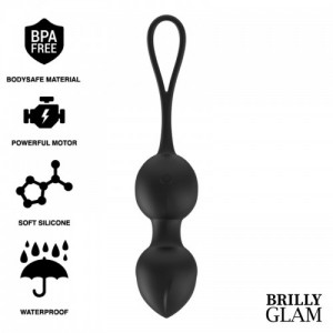 Vibrating Kegel exercise balls with remote control by BRILLY GLAM