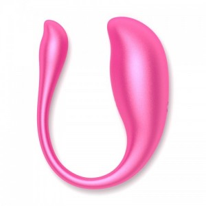 Pink G-Spot vibrating egg and clitoral stimulator with bluetooth connection by ONINDER