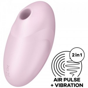 Air stimulator and vibrating massager VULVA LOVER 3 Pink by SATISFYER