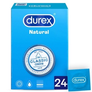 Preservativi Natural Plus 24 unità di DUREX