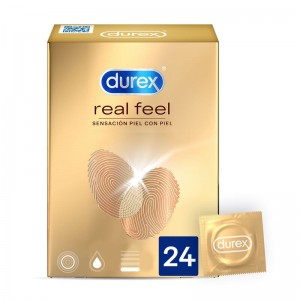 Real Feel Natural Condoms 24 units by DUREX