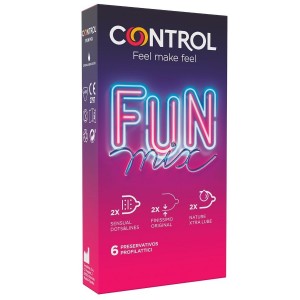 Preservativi Feel Fun Mix 6 unità di CONTROL