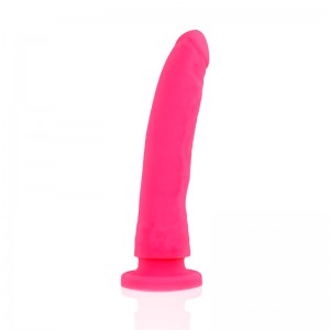 Intense Pink Silicone Realistic Cock 17 X 3 cm by DELTA CLUB