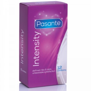 Intensity stimulating condoms 12 units by PASANTE