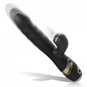 Rabbit vibrator with clitoral sucking and up-and-down motion by IBIZA