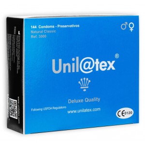 Preservativo naturale 144 unità di UNILATEX