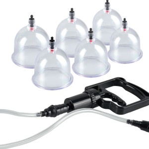 Beginner's 6-pc Cupping Set from the FETISH FANTASY series by PIPEDREAM