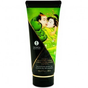 Pear and green tea aroma kissable massage cream 200 ml by SHUNGA