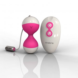 Vibrator and Kegel exercise tool with remote control MIU MIU by NALONE