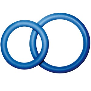POTENZ DUO Phallic Rings Size XL Blue by Joydivision
