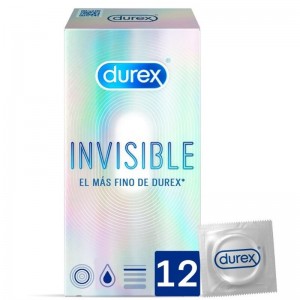 Invisible Condoms Extra fine 12 units by DUREX