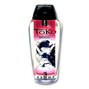 Lubrificante "TOKO" al profumo di ciliegia 165 ml di SHUNGA