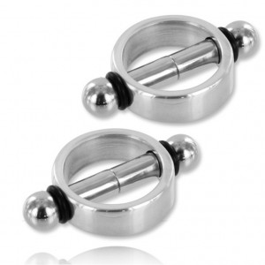 Magnetic metal nipple clamps from METALHARD