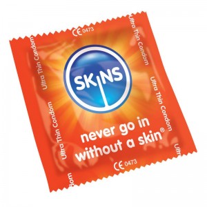 Preservativi ultrasottili Busta da 500 unità di SKINS