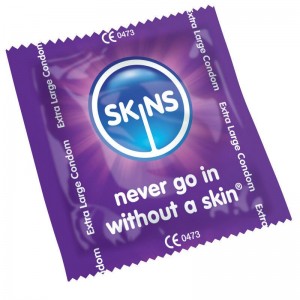 Preservativo Extra Large confezione da 500 unità di SKINS