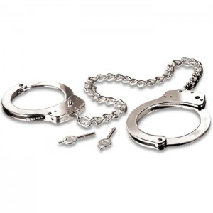 Metal anklets from the FETISH FANTASY series by PIPEDREAM