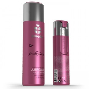 Lubricant "FRUITY LOVE" flavored with pink grapefruit and mango 100 ml by SWEDE