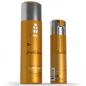 Lubricant "FRUITY LOVE" flavored with tropical fruit and honey 100 ml by SWEDE