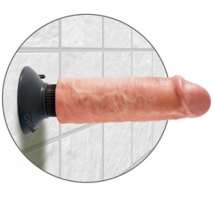 15.2 cm flexible classic realistic vibrator from the King Cock series by PIPEDREAM