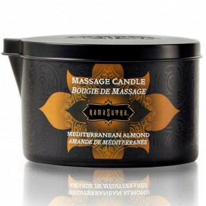 Mediterranean almond scented massage candle by KAMASUTRA