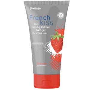 Strawberry flavored lubricating gel from the FrenchKiss series 75 ml by Joydivision