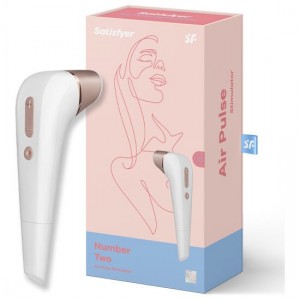 SATISFYER's next-generation Air Pulse NUMBER TWO pulsed air stimulator