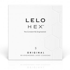 Preservativi HEX confezione da 3 unità di LELO