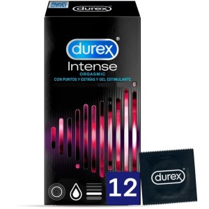 Intense Orgasmic condoms 12 units by DUREX