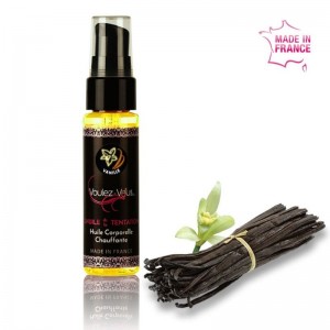 Olio corpo aromatizzato alla vaniglia con effetto calore 35 ml di VOULEZ-VOUS